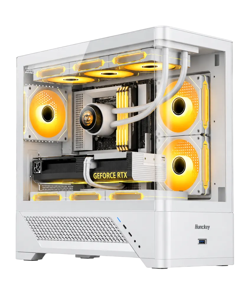 Кейс Huntkey GX760S Pro / White