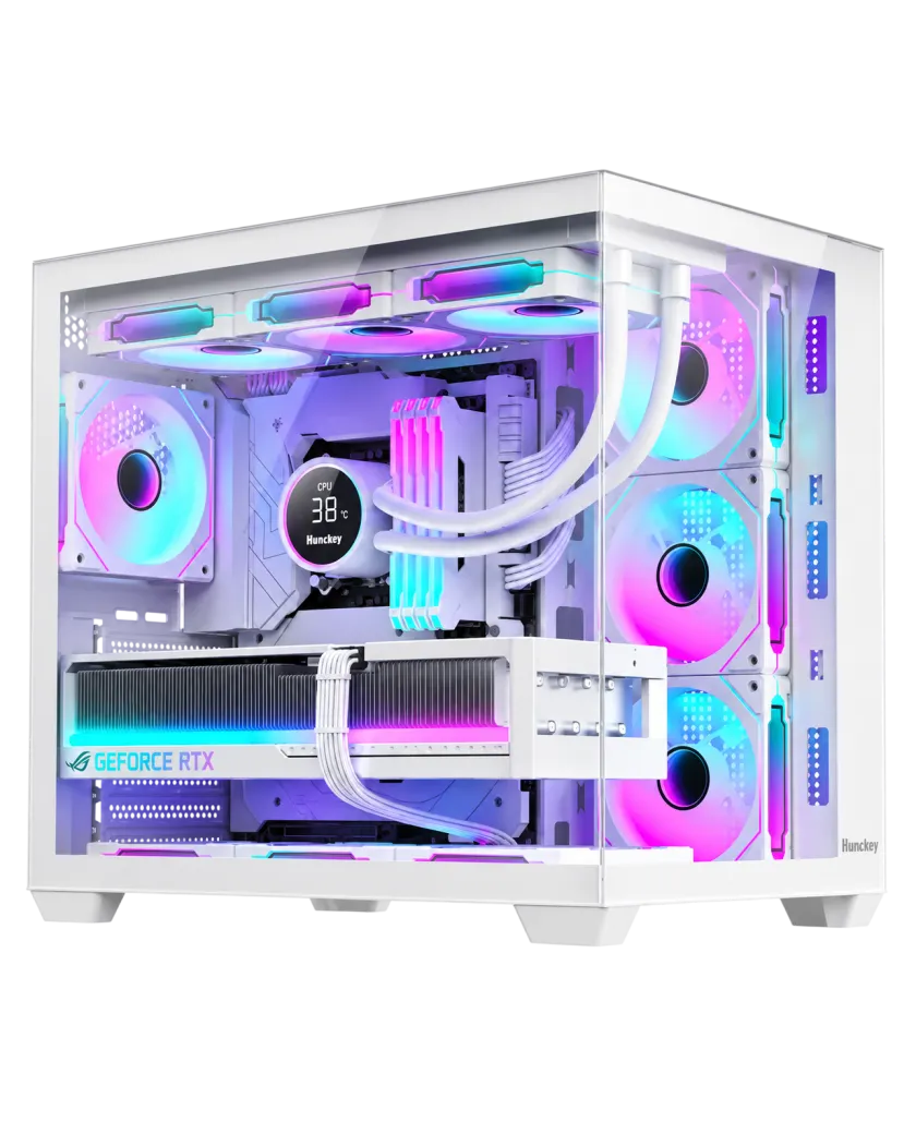 Кейс Huntkey S980 Tornado Lite / White