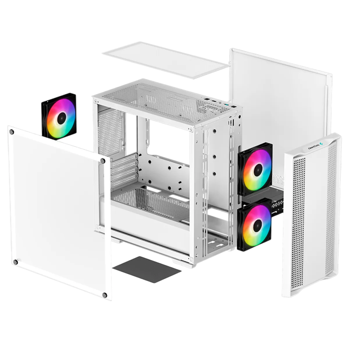 Кейс DeepCool CC360 ARGB / Whute