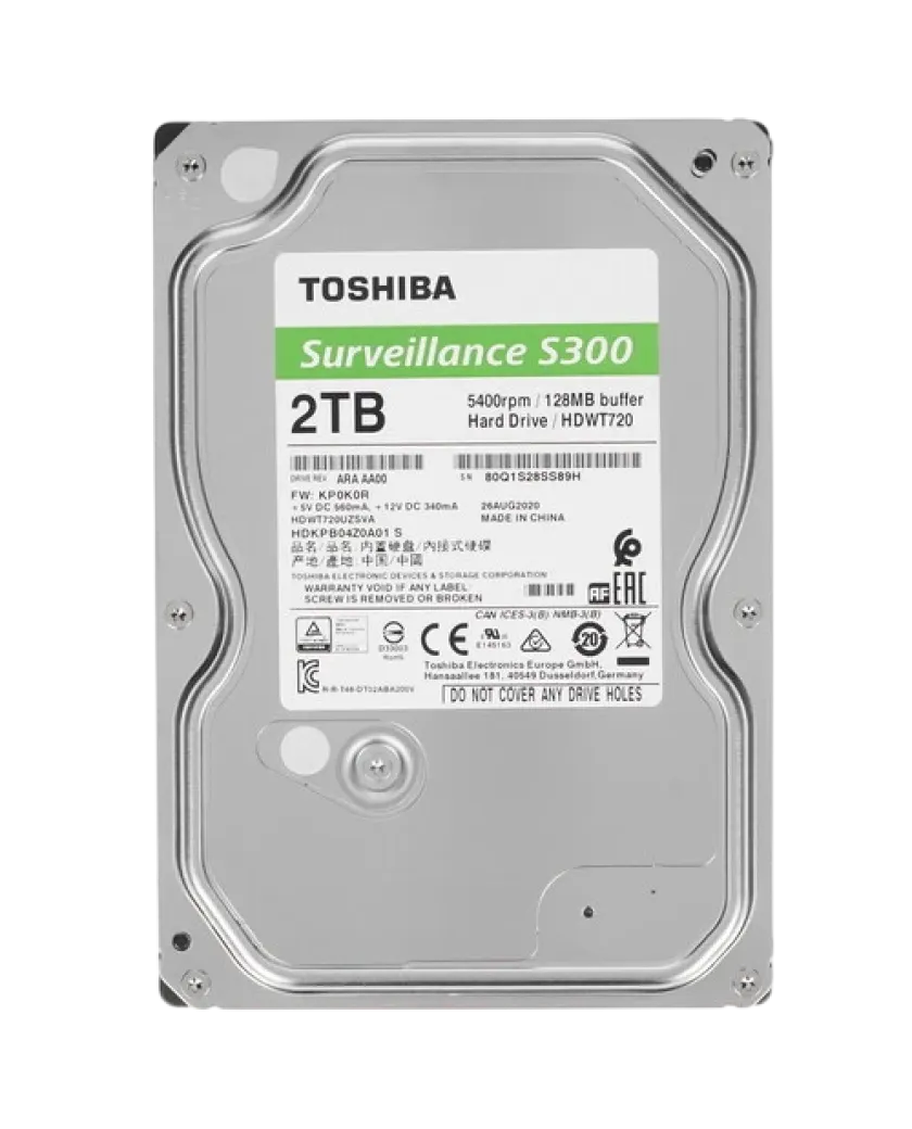 Жёсткий диск HDD TOSHIBA 2TB 