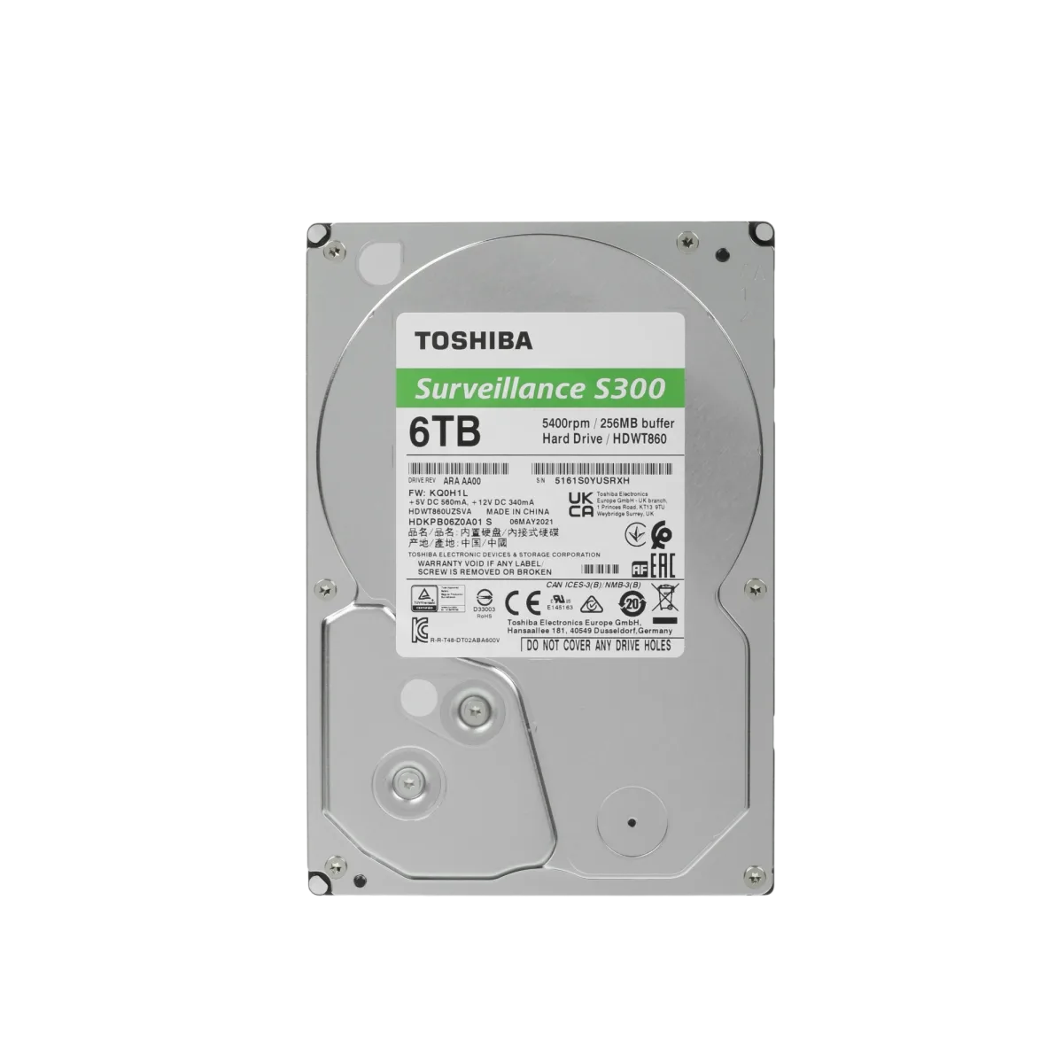 Жёсткий диск HDD TOSHIBA 6TB 