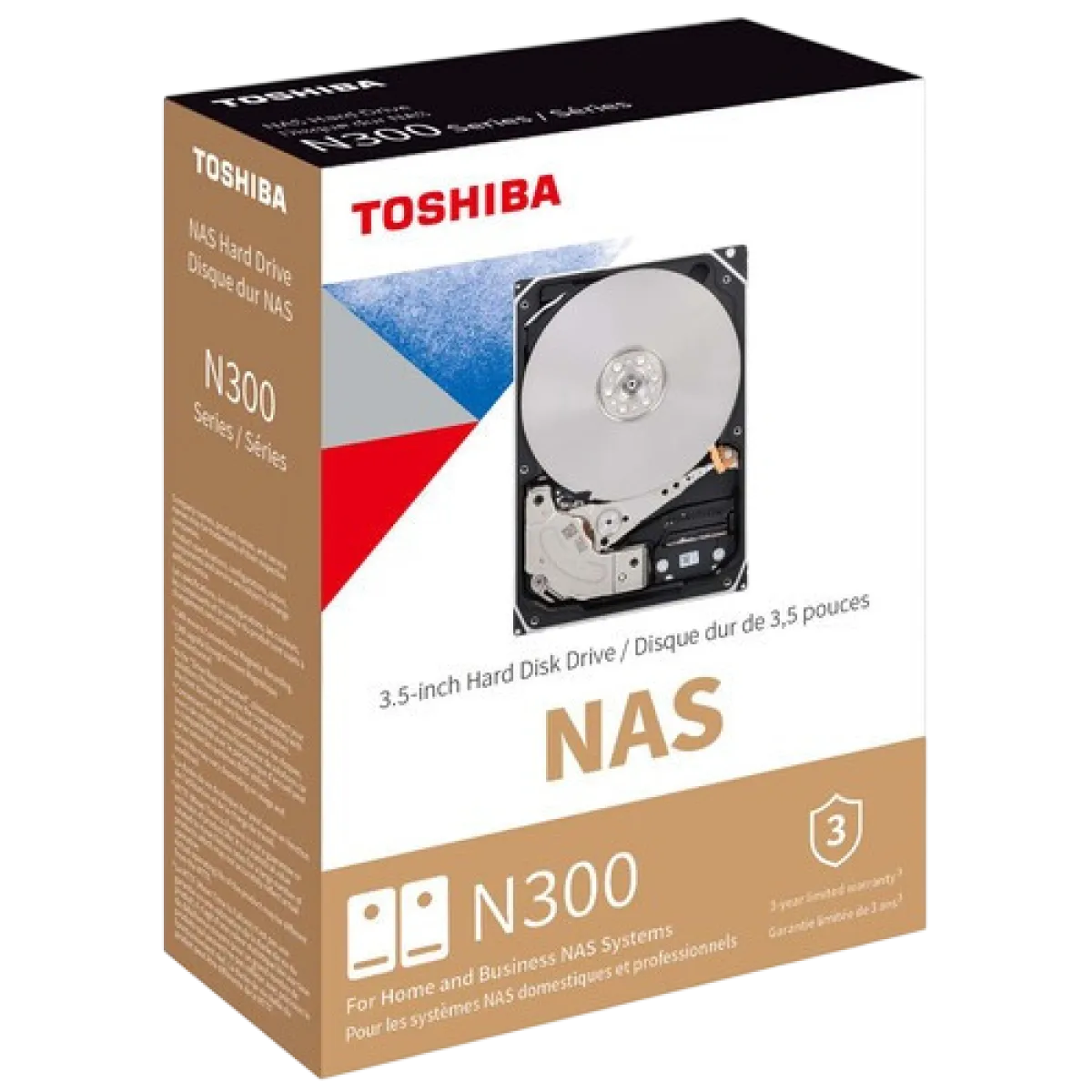 Жёсткий диск HDD TOSHIBA N300 8TB