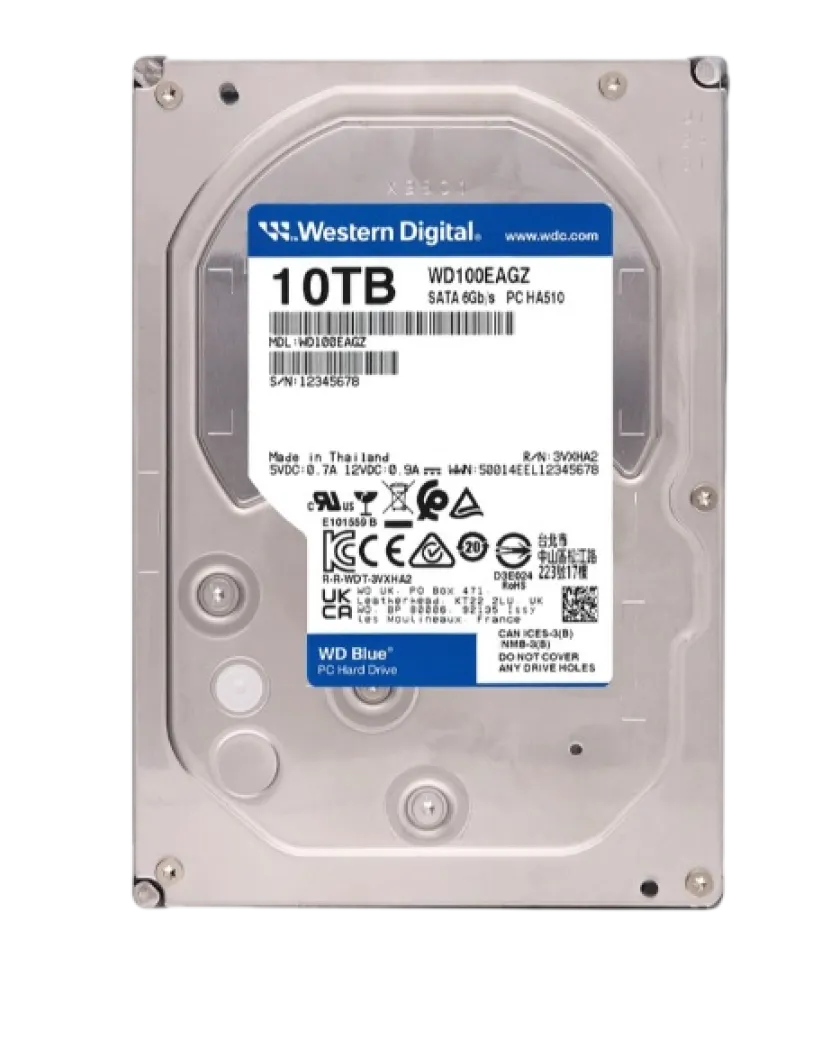 Жёсткий диск HDD Western Digital 10TB Blue