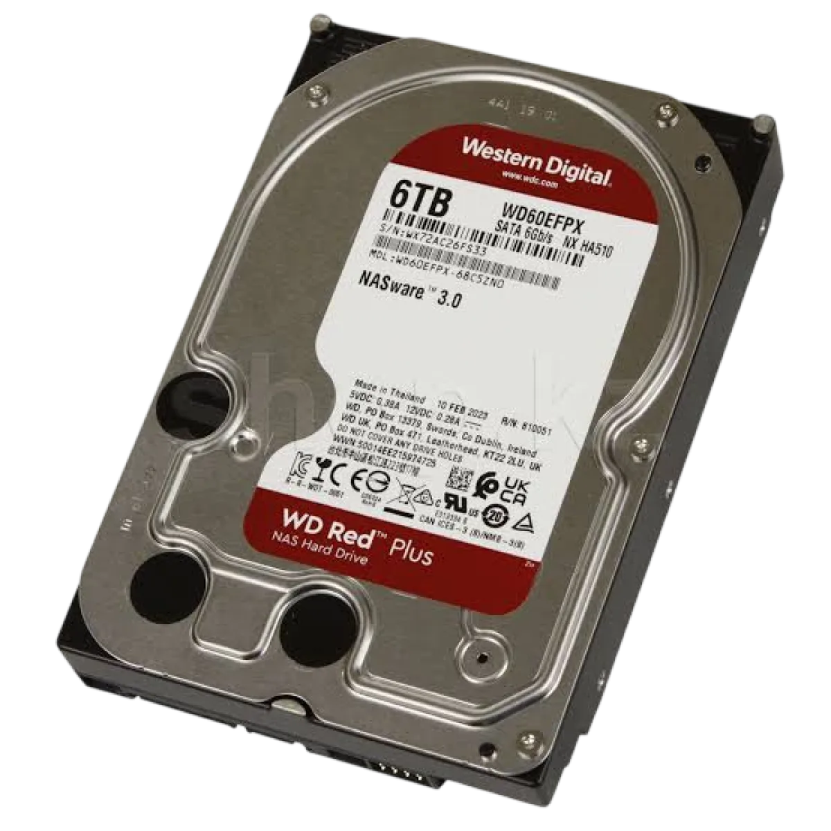 Жёсткий диск HDD Western Digital 6TB Red Plus