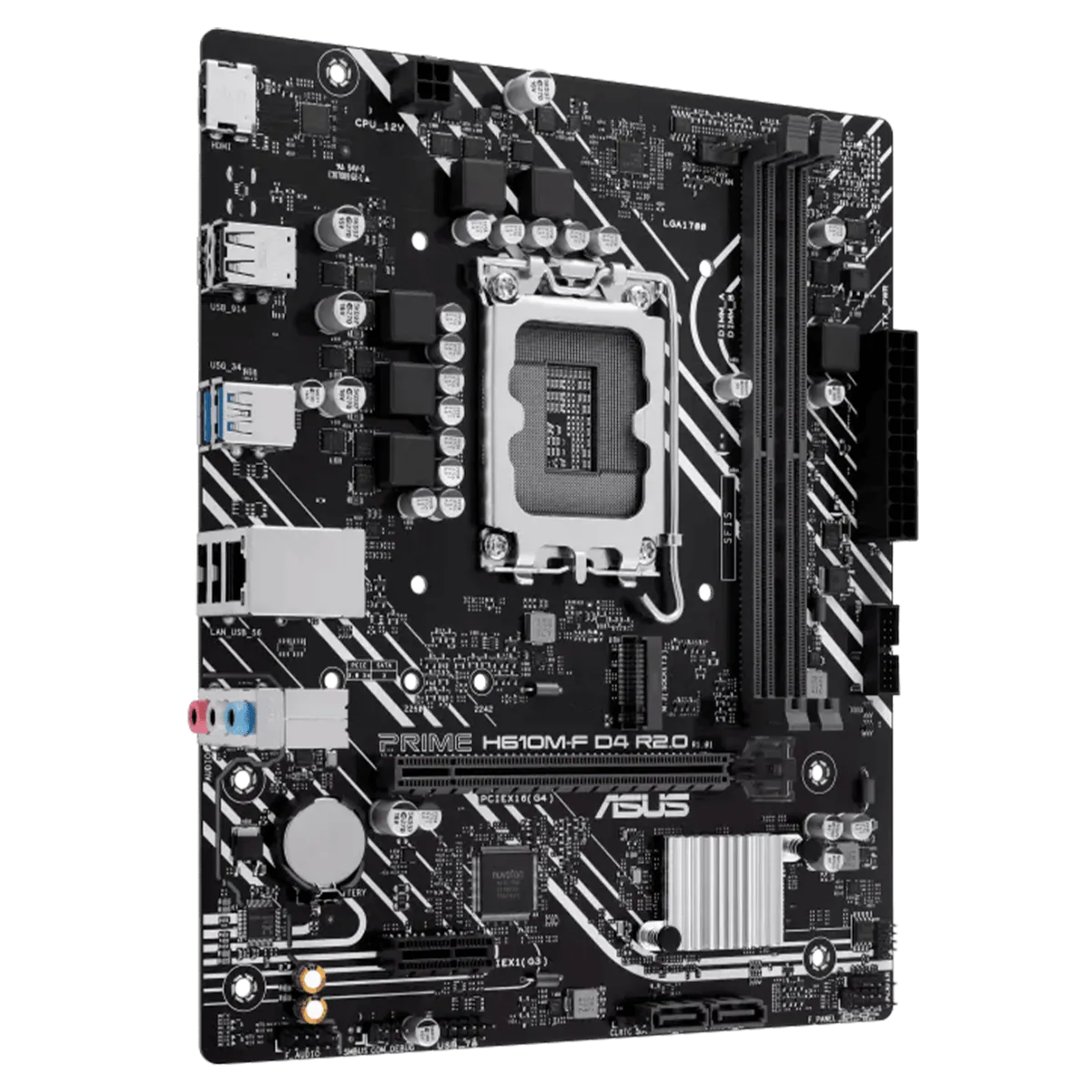 Материнская плата ASUS PRIME H610M-F D4 R2.0