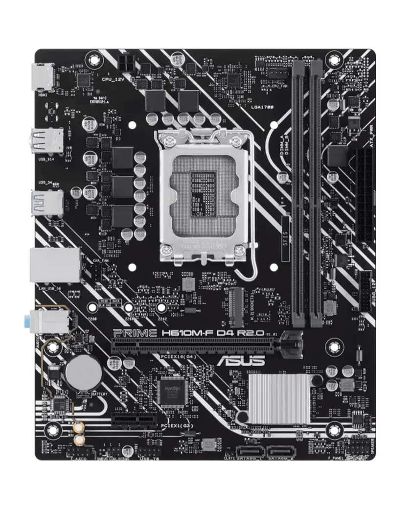 Материнская плата ASUS PRIME H610M-F D4 R2.0