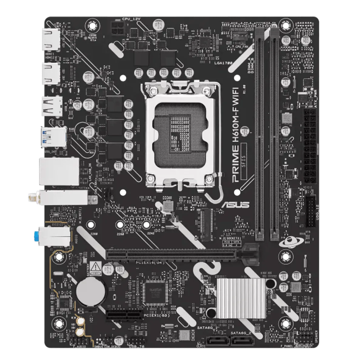 Материнская плата ASUS PRIME H610M-F WIFI D5