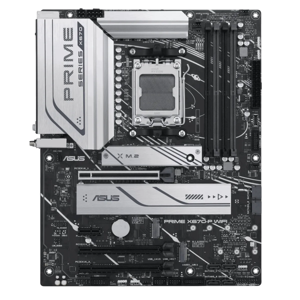 Материнская плата Asus Prime X670-P WiFi DDR5 AMD