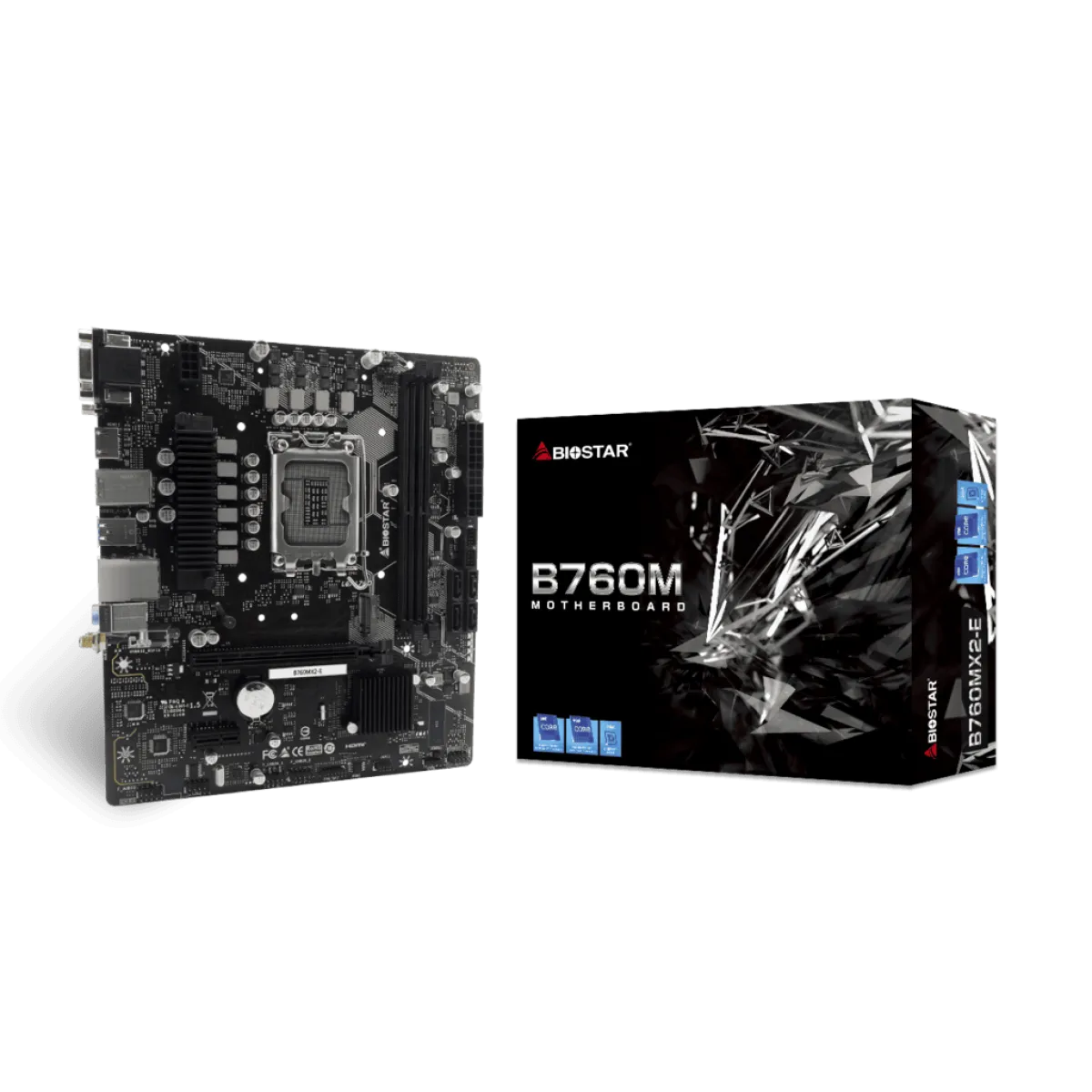 Материнская плата Biostar B760MX2-E DDR5 LGA1700