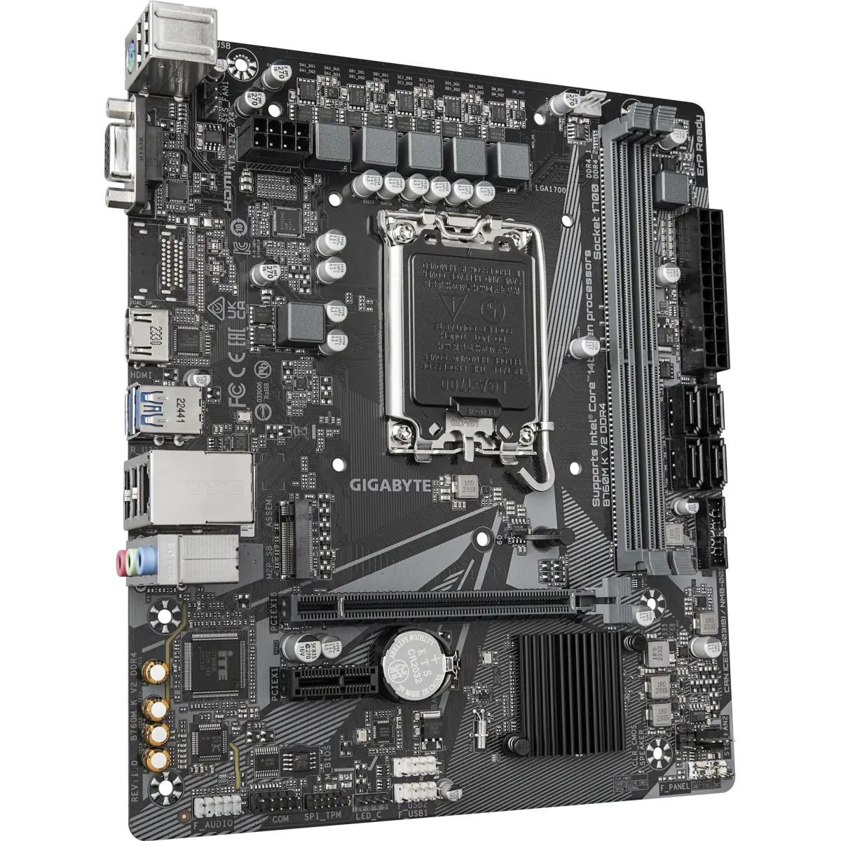 Материнская плата Gigabyte B760M K V2 DDR4