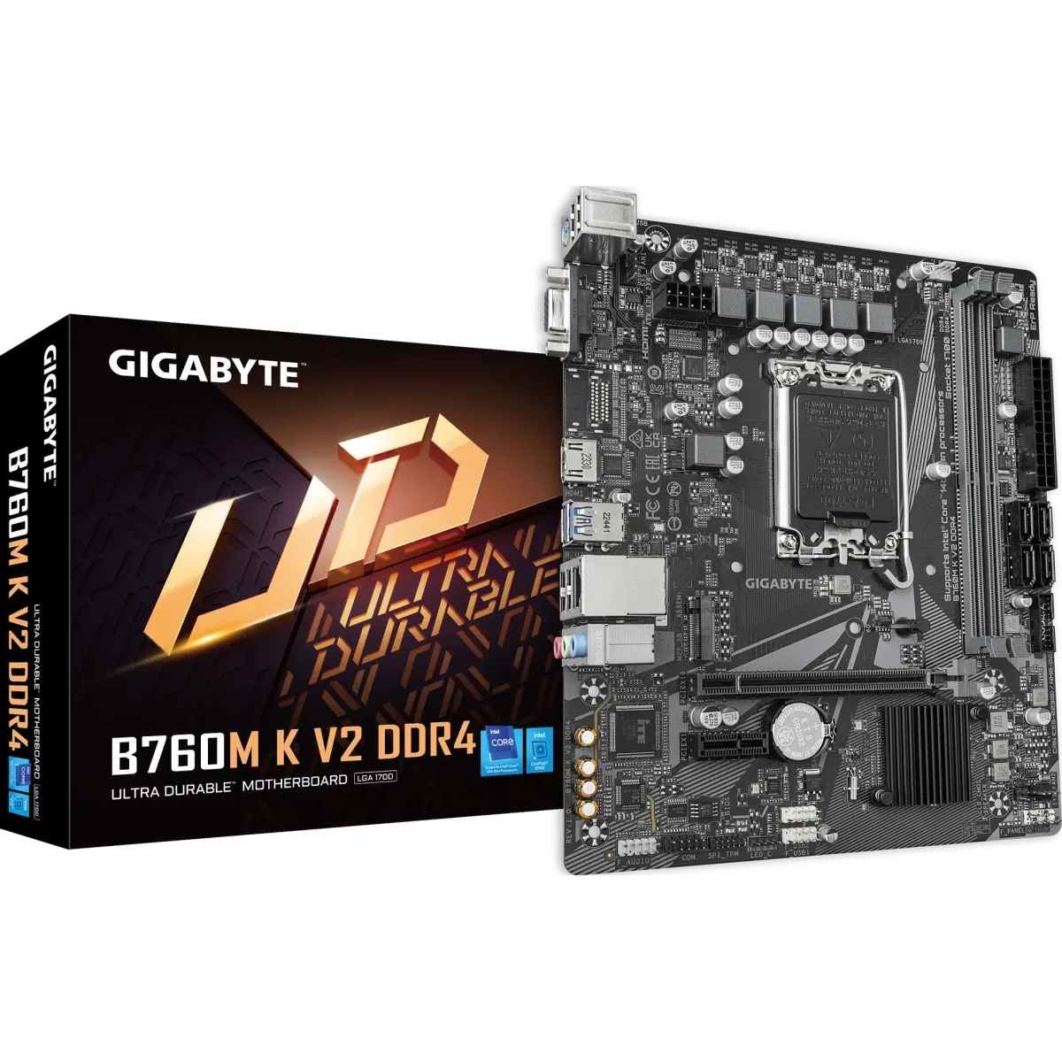Материнская плата Gigabyte B760M K V2 DDR4