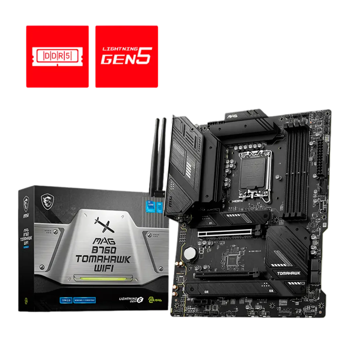 Материнская плата MSI MAG B760 Tomahawk WiFi DDR4 LGA1700