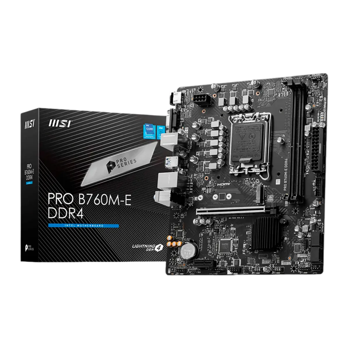 Материнская плата MSI Pro B760M-E DDR4