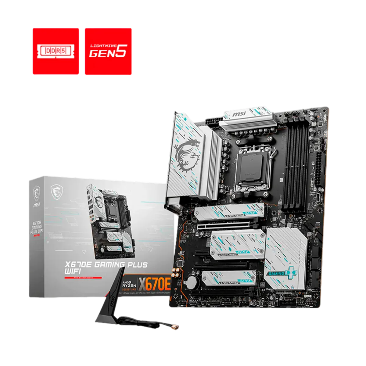 Материнская плата MSI X670E Gaming Plus WiFi (DDR5/AM5)
