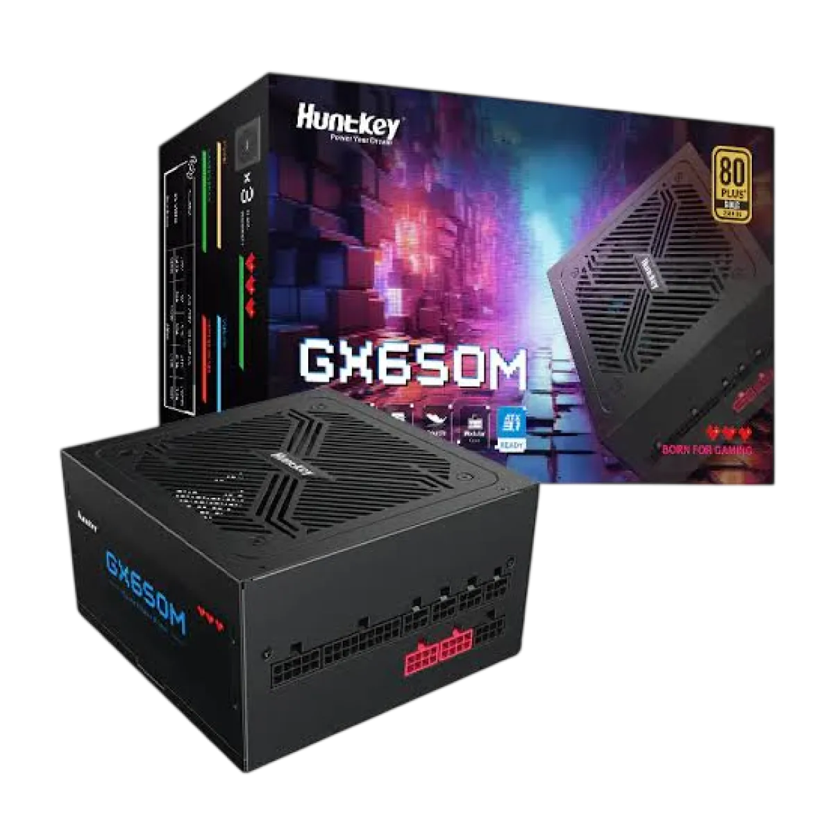 Блок питания Huntkey GX650W / 650W Black