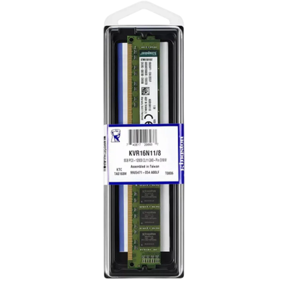 Оперативная память Kingston DDR3 8GB 1600Mhz / DIMM