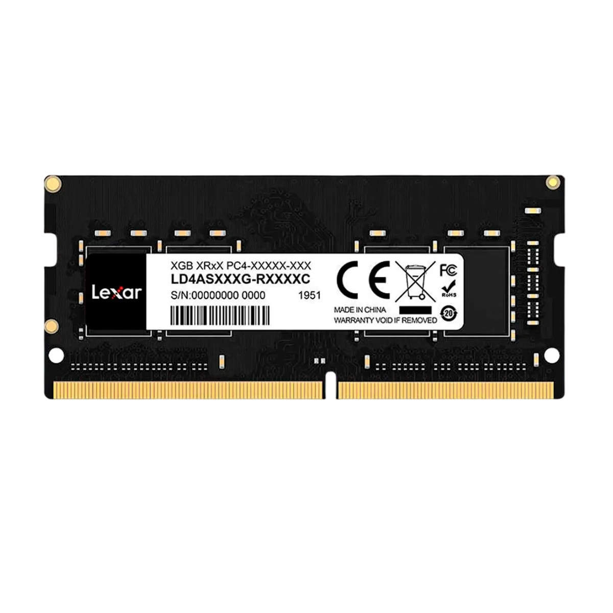 Оперативная память DDR4 Lexar 8GB 3200Mhz / SODIMM