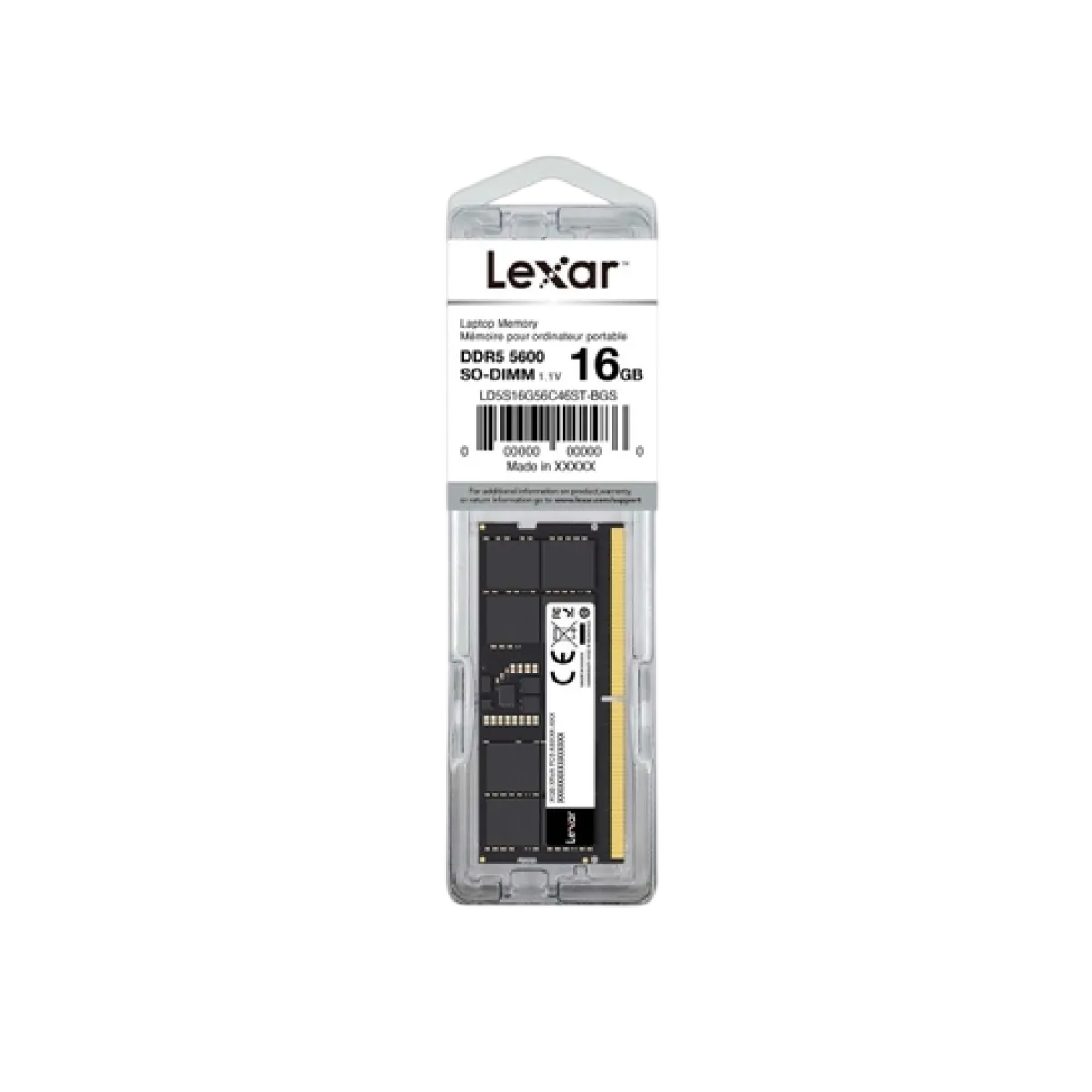 Оперативная память DDR5 Lexar 16GB 5600MHz / DIMM