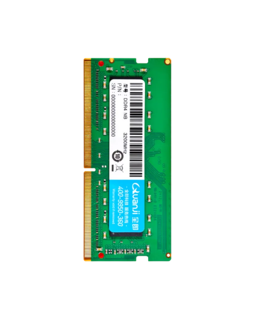 Оперативная память QUANJI DDR4 16GB 3200MHz / SODIM
