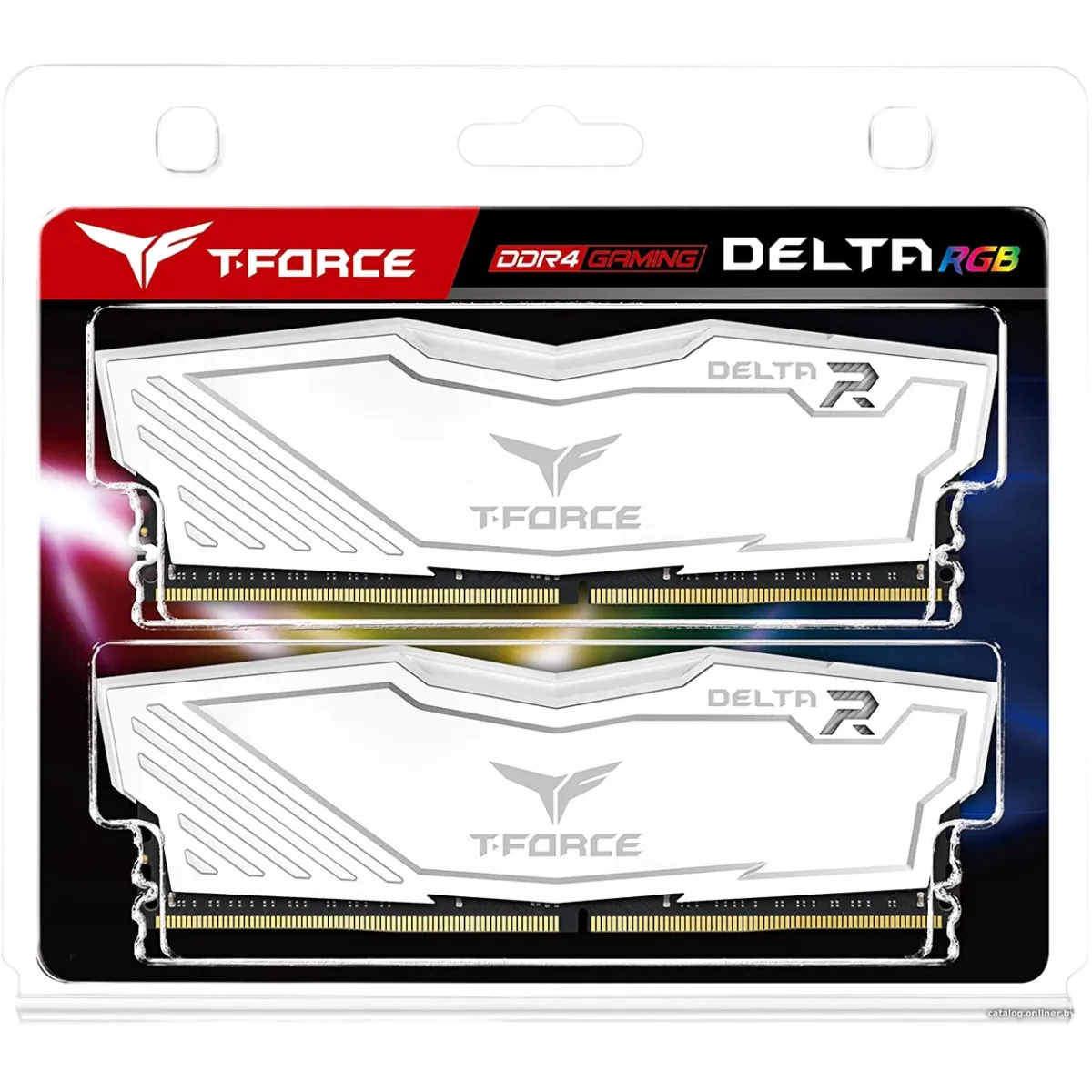 Оперативная память DDR4 Teamgroup 16Gb (2x8GB) RGB 3200Mhz / DIMM