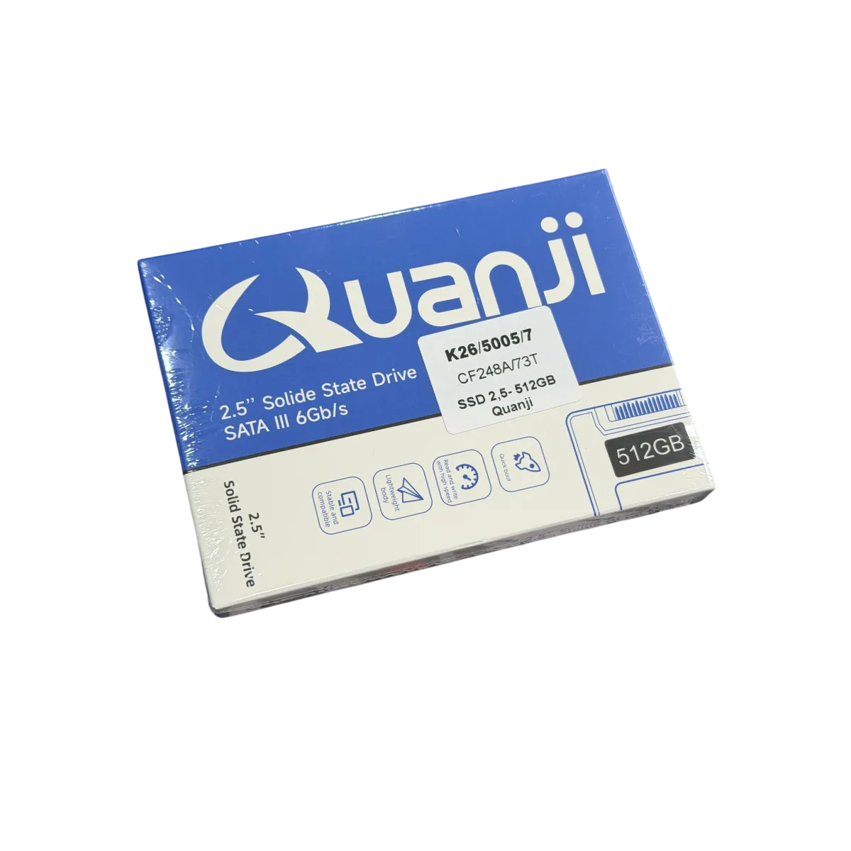 SSD-накопитель Quanji 2,5 512ГБ