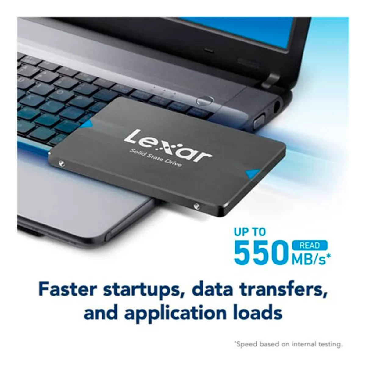 1 SSD накопитель LEXAR NQ100 512ГБ