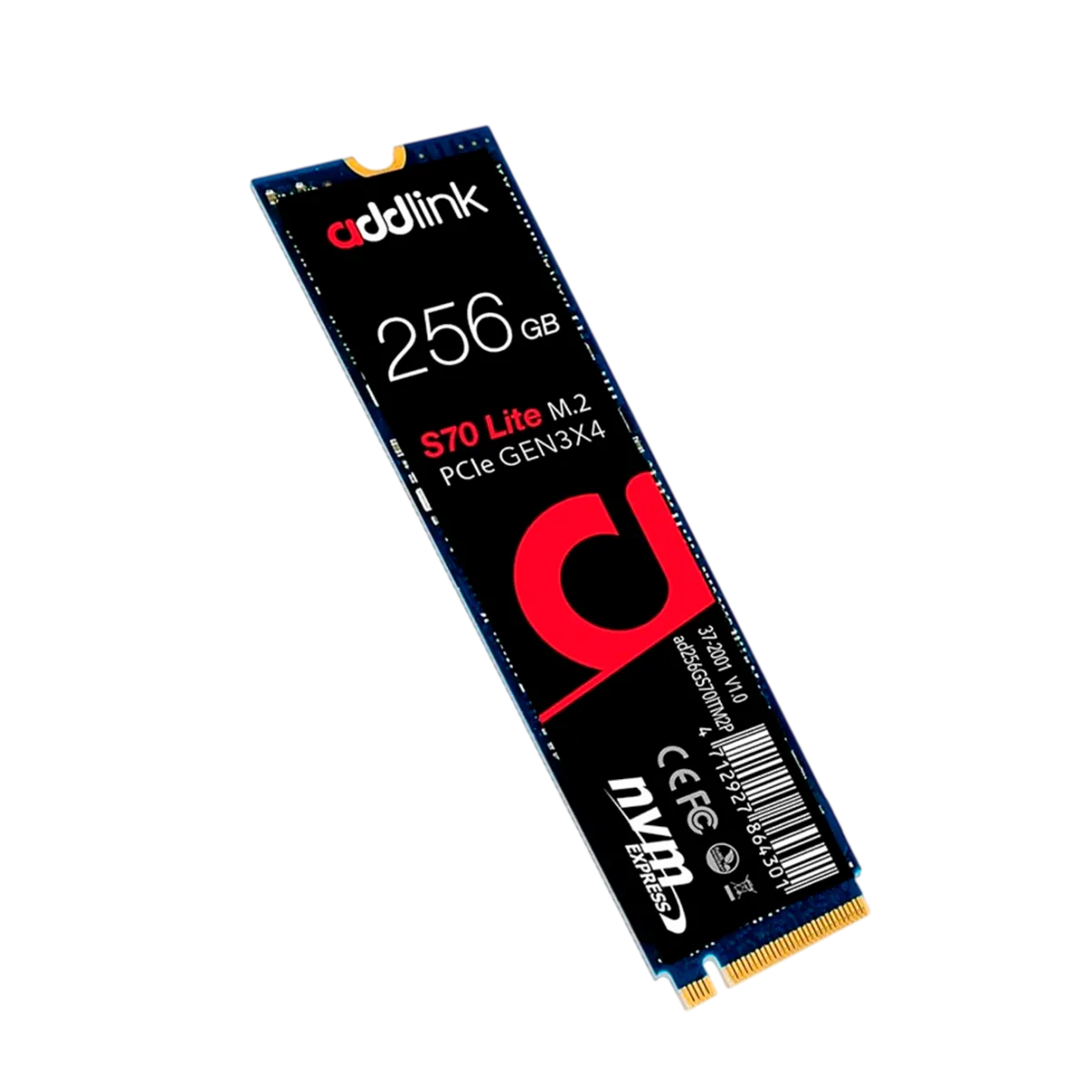 1 SSD накопитель M.2 NVMe ADDILINK 256ГБ