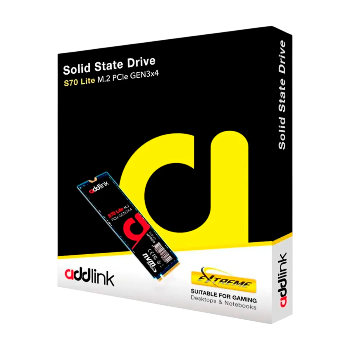 1 SSD накопитель M.2 NVMe ADDILINK 256ГБ