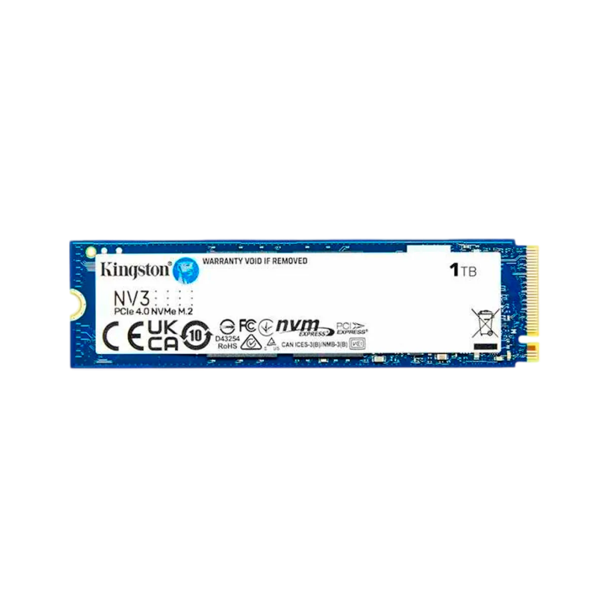 1 SSD накопитель M.2 NVMe Kingston NV3 1ТБ