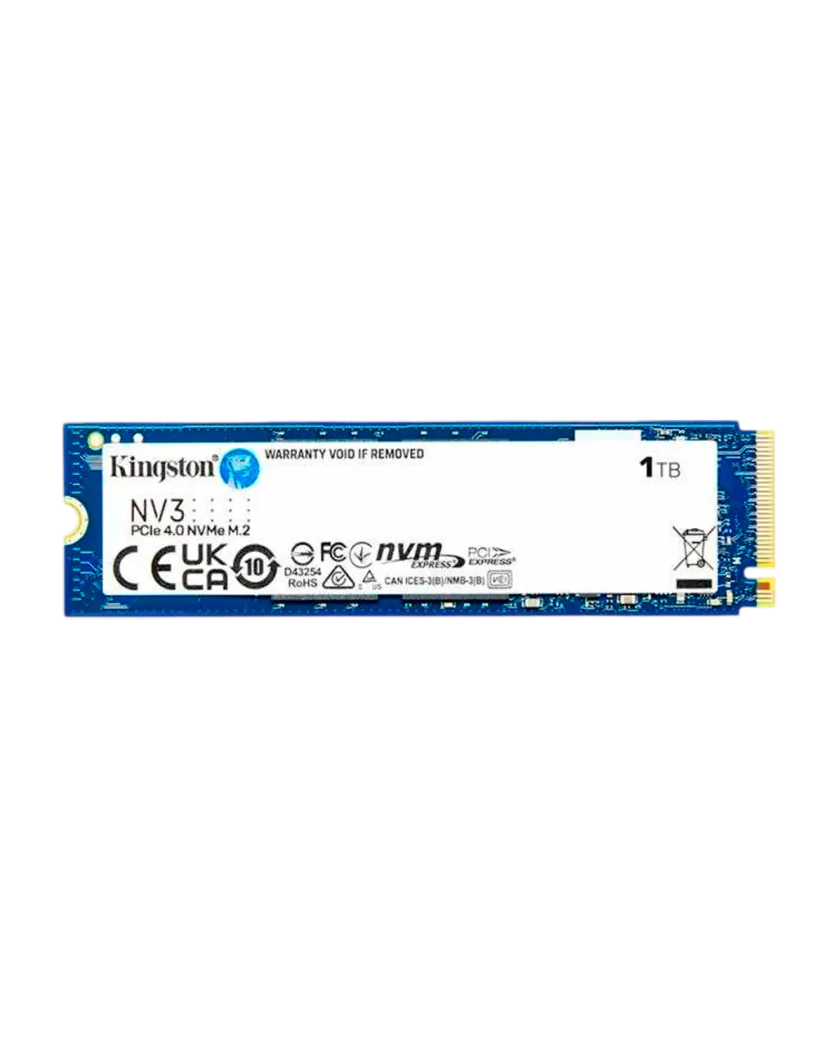1 SSD накопитель M.2 NVMe Kingston NV3 1ТБ