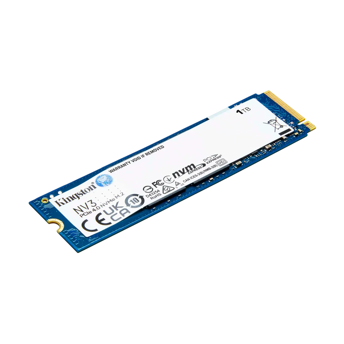 1 SSD накопитель M.2 NVMe Kingston NV3 1ТБ