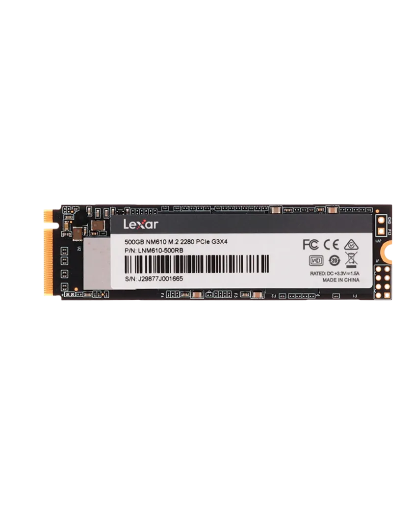 1 SSD накопитель M.2 NVMe LEXAR NM610 500ГБ