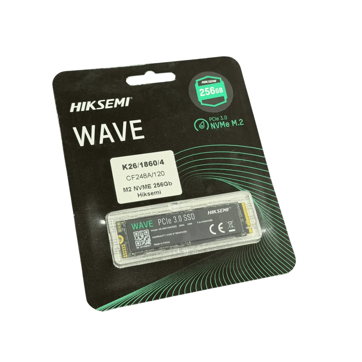 SSD накопитель M2 NVME Hiksemi 256ГБ