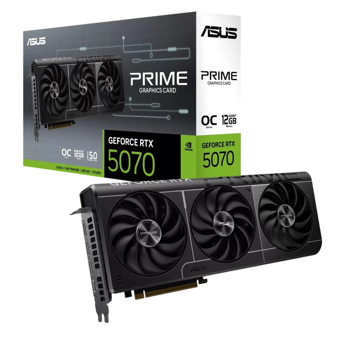 Видеокарта ASUS Prime GeForce RTX 5070TI OC Edition 16GB GDDR7