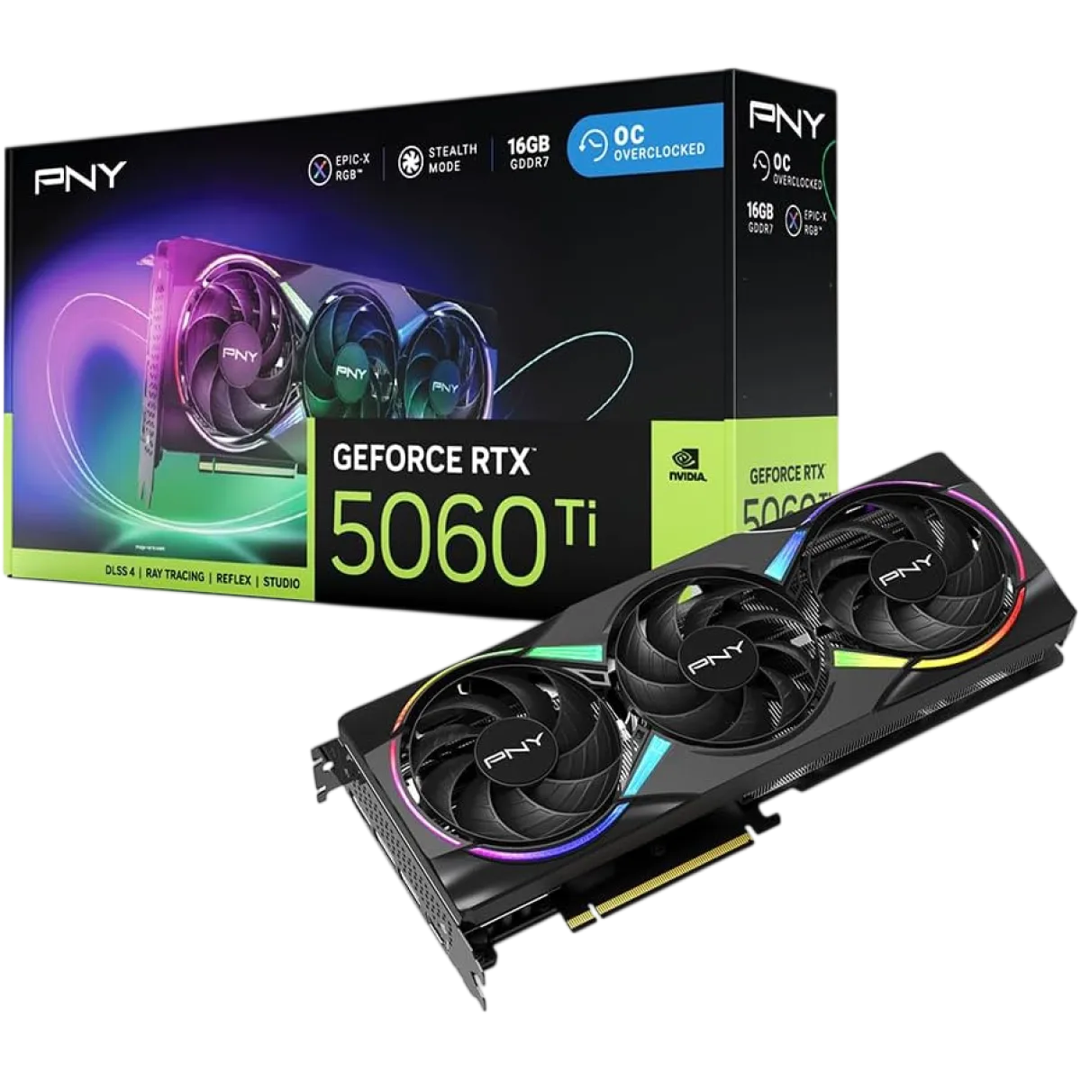 Видеокарта PNY GeForce RTX 5060 Ti 16GB GDDR7
