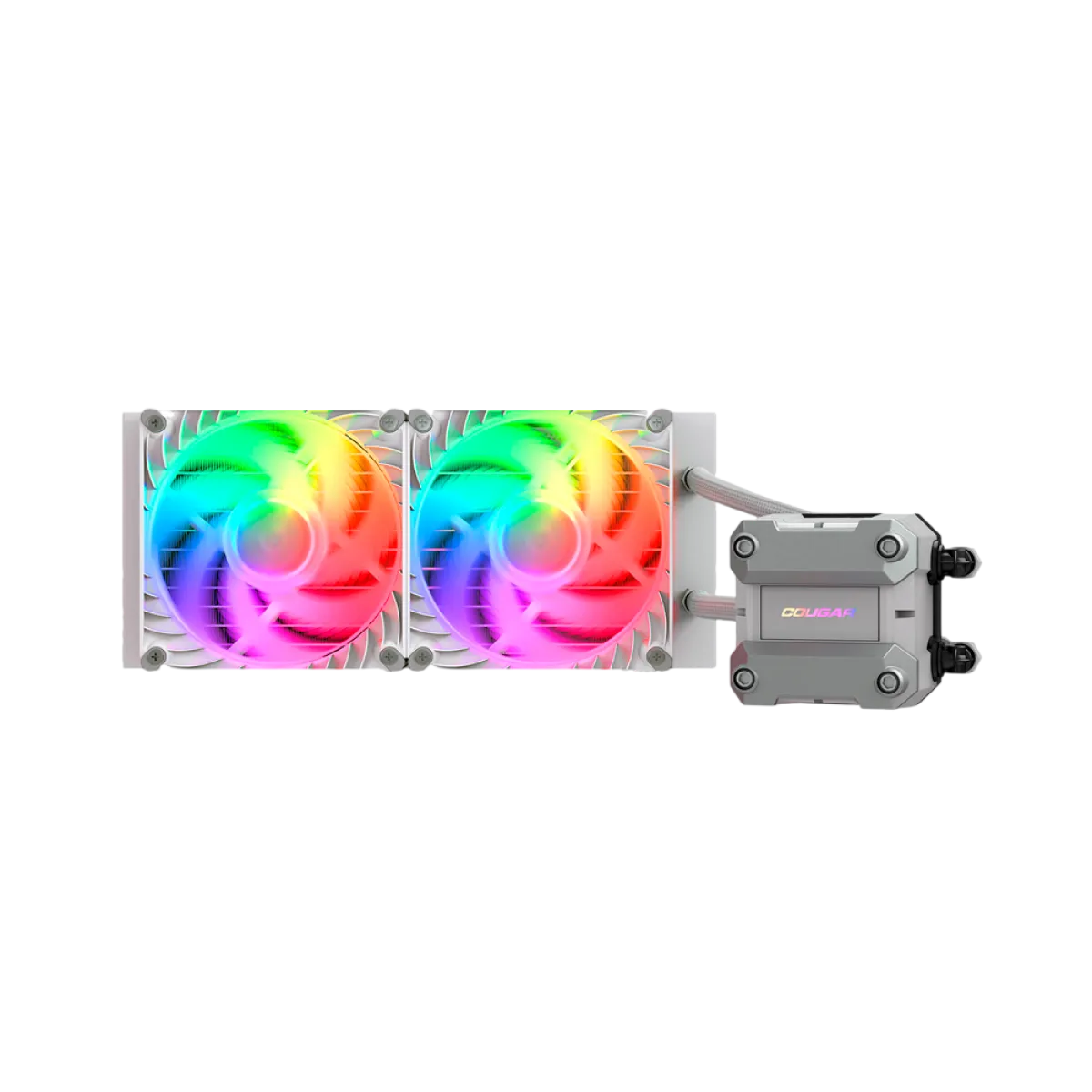 Система водяного охлаждения Cougar Poseidon Ultra ARGB 240 / White