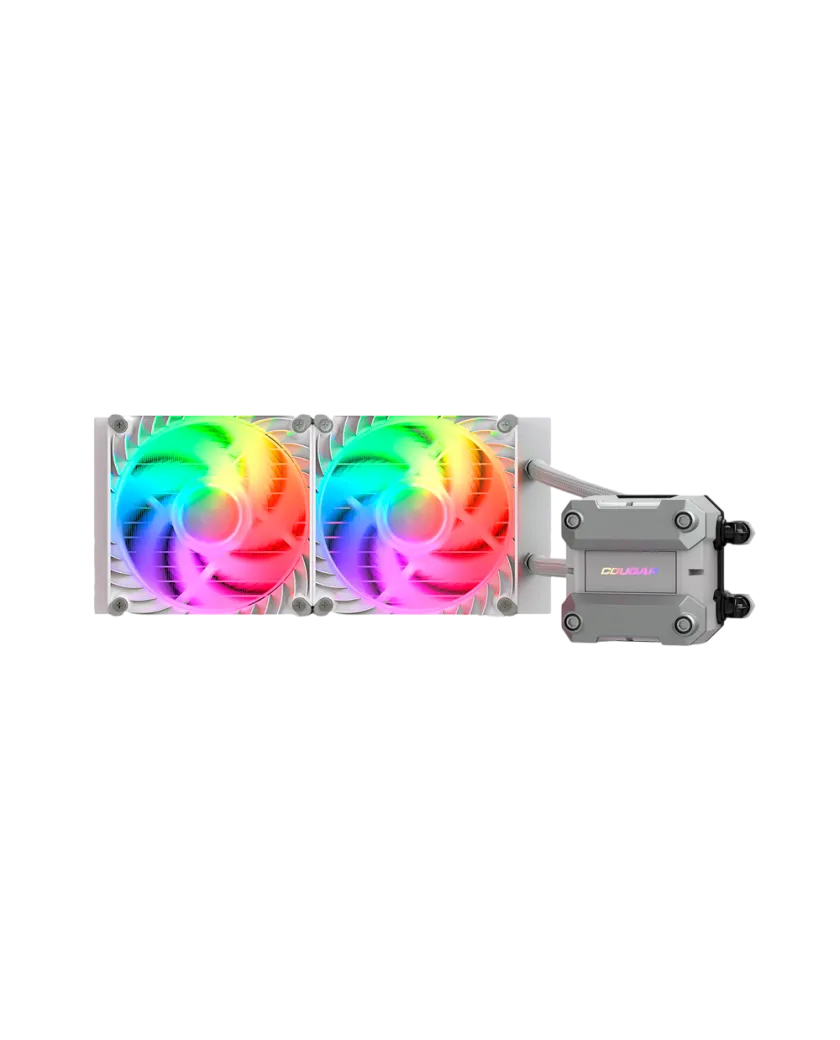 Система водяного охлаждения Cougar Poseidon Ultra ARGB 240 / White