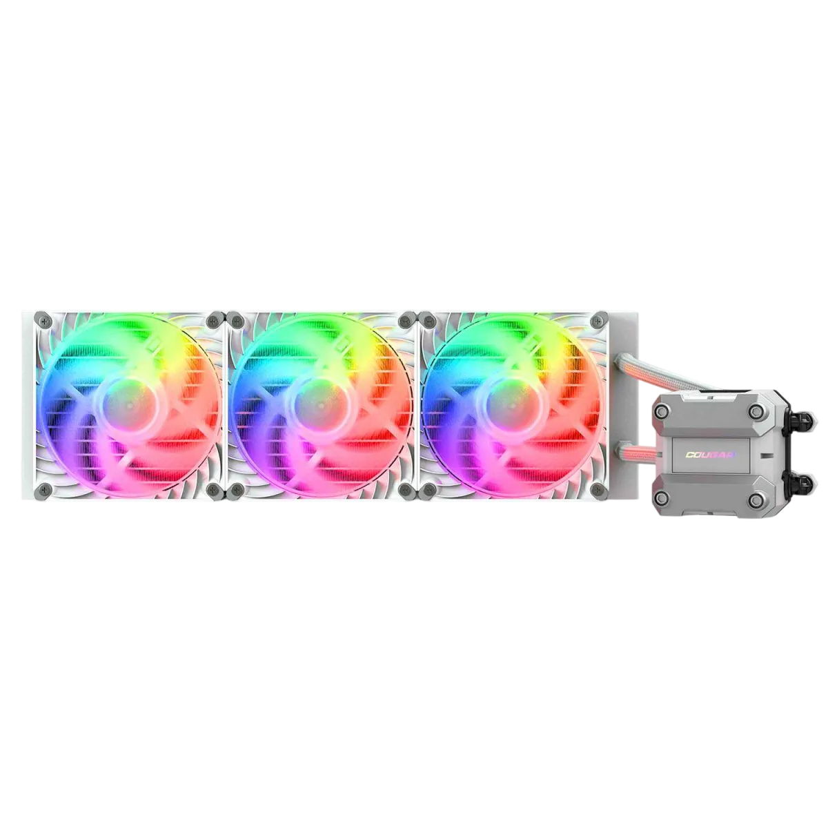 Система водяного охлаждения Cougar Poseidon Ultra ARGB 360 / White