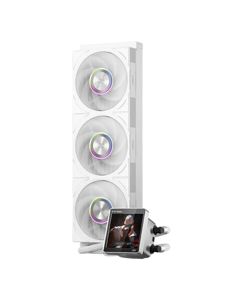 Система водяного охлаждения PCCooler DT360 ARGB / White