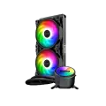 Система водяного охлаждения PCCooler GI-CX240 ARGB / Black