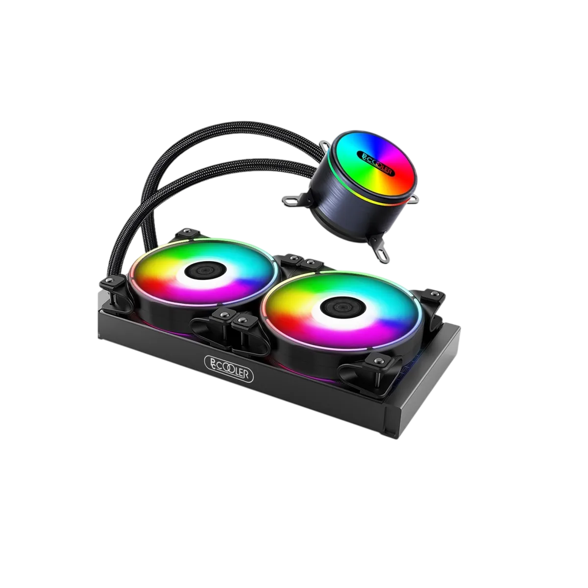 Система водяного охлаждения PCCooler GI-CX240 ARGB / Black