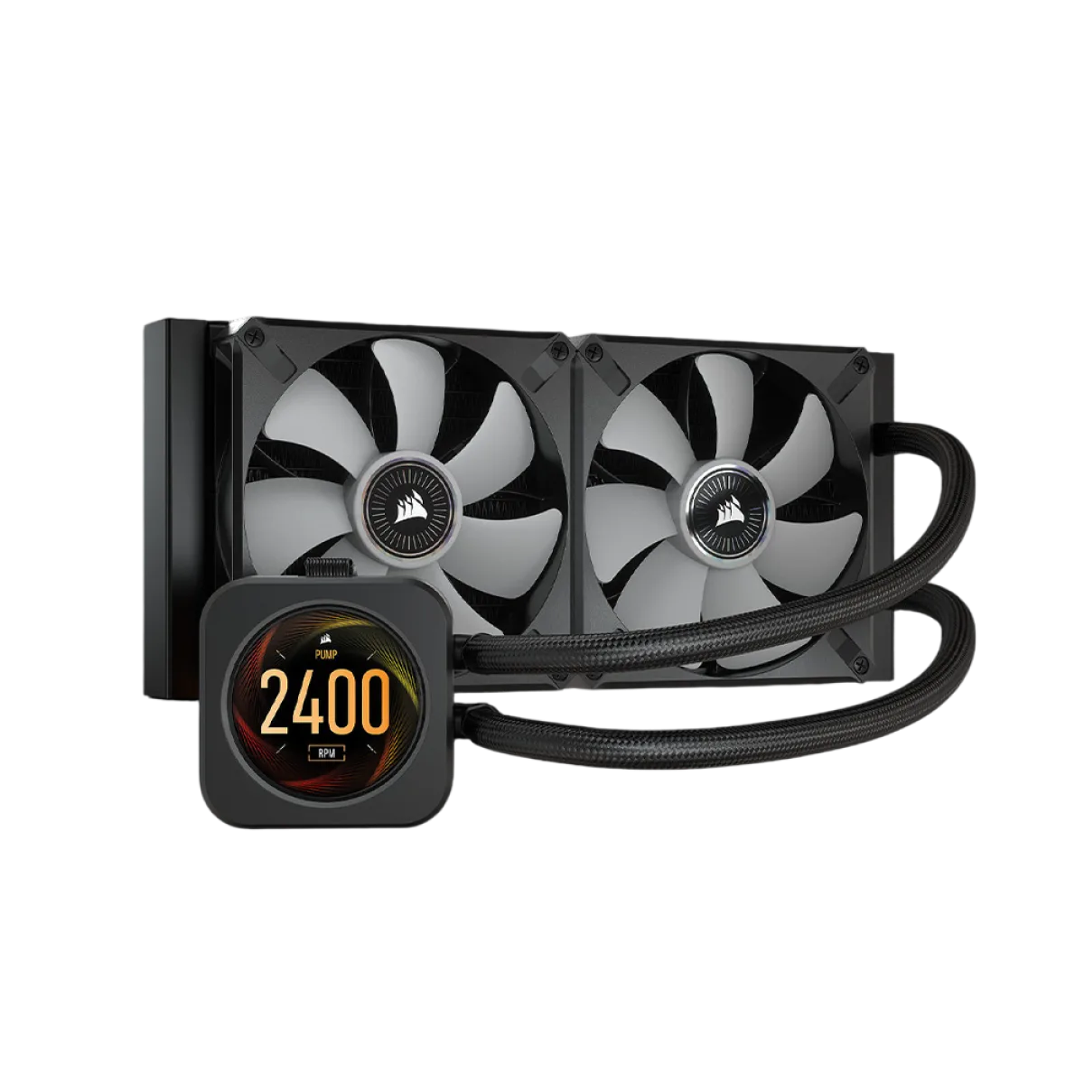 Система водяного охлаждения Corsair Icue H100i Elite LCD 240мм