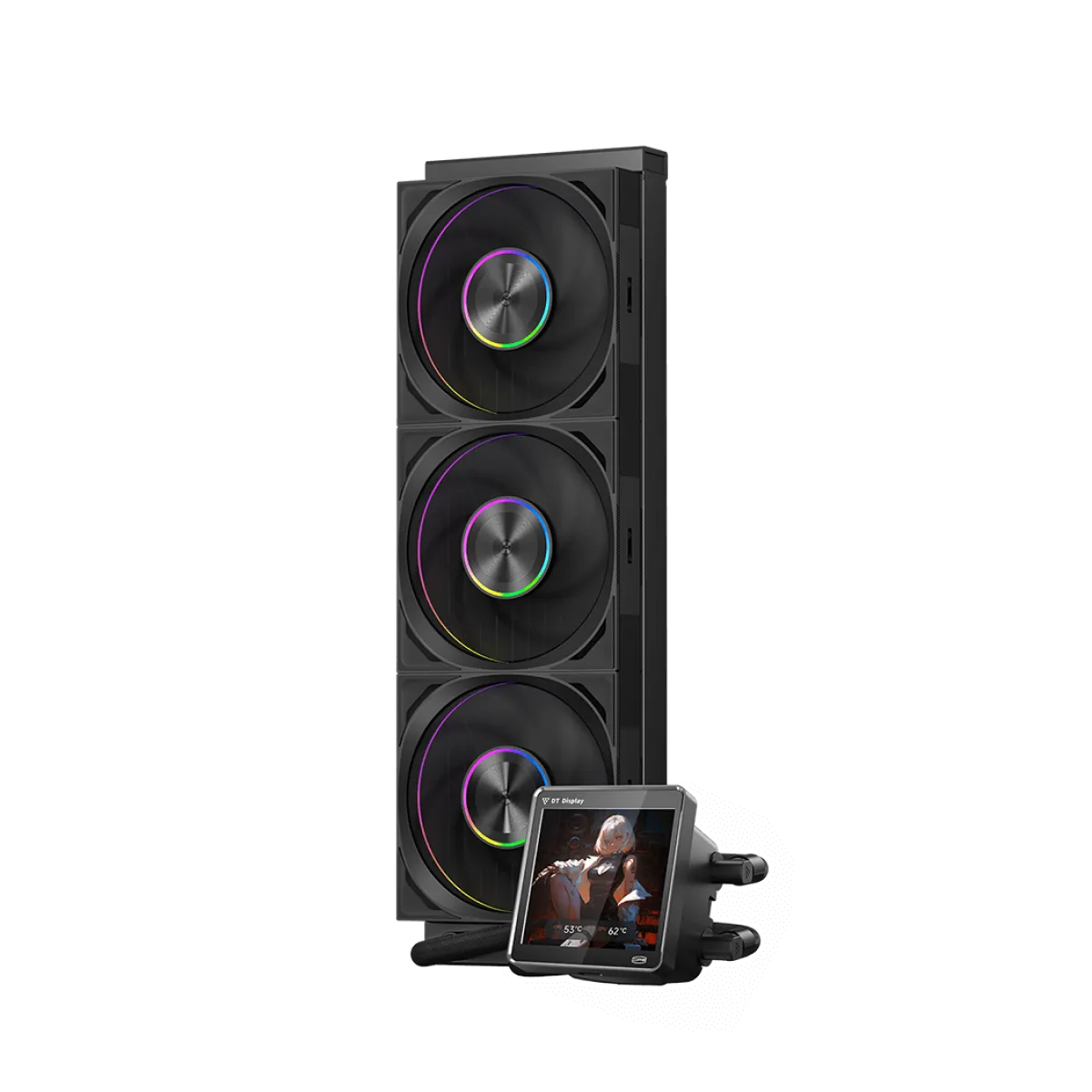 Система водяного охлаждения PCCooler DT360 ARGB Display / Black