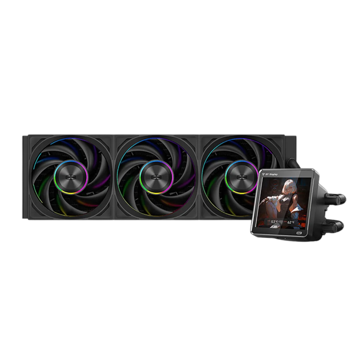 Система водяного охлаждения PCCooler DT360 ARGB Display / Black