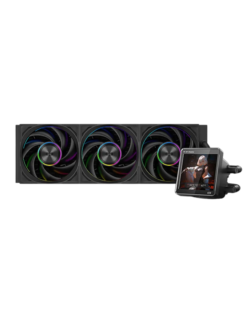Система водяного охлаждения PCCooler DT360 ARGB Display / Black