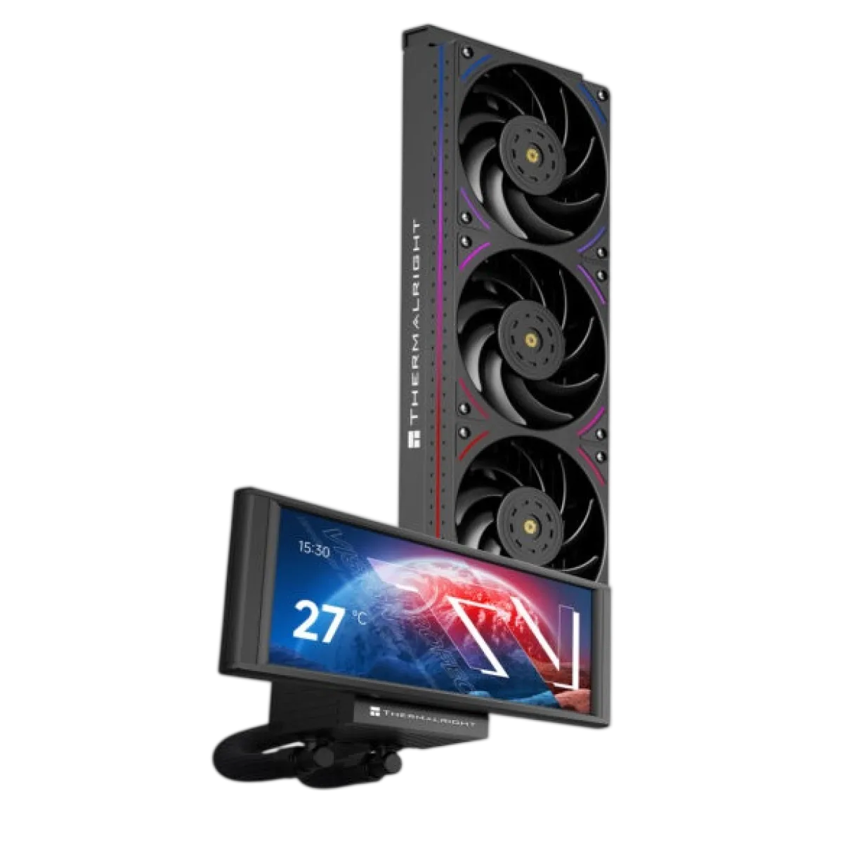 Система водяного охлаждения ThermaLright Trofeo Vision 360 ARGB / Black