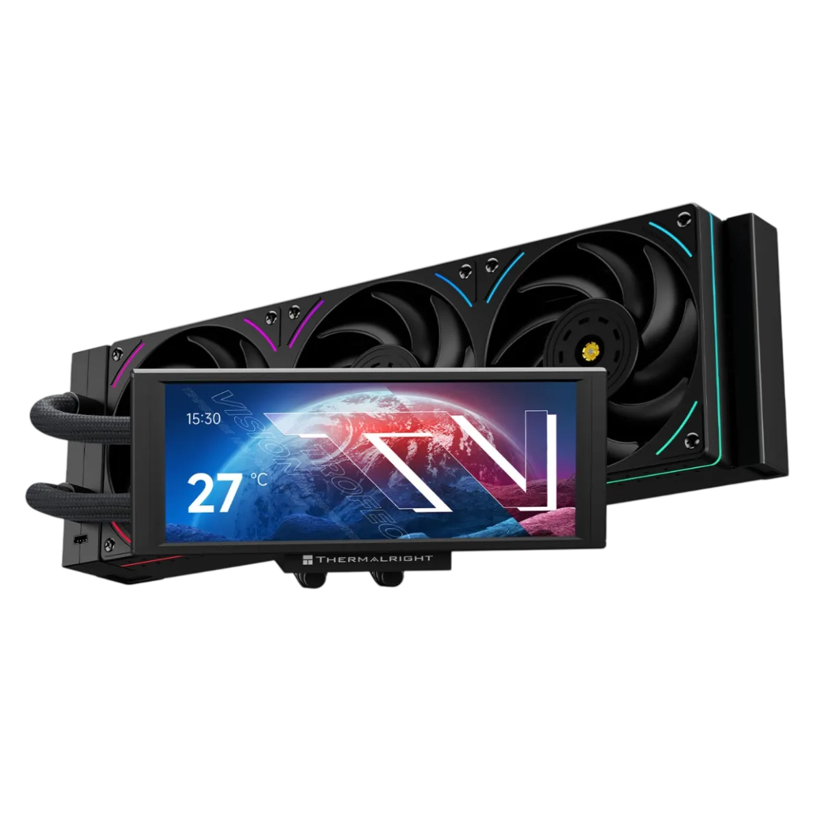 Система водяного охлаждения ThermaLright Trofeo Vision 360 ARGB / Black