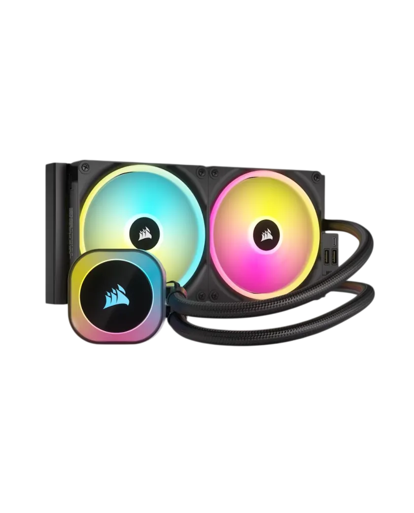 Система водяное охлаждения Corsair Icue H115i Link RGB / Black