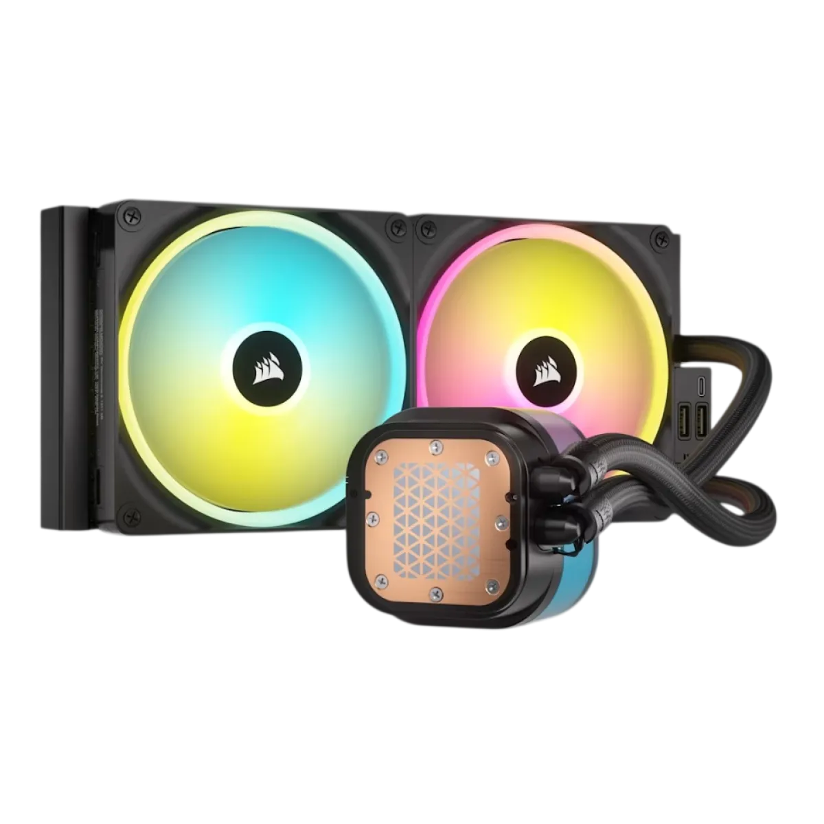 Система водяное охлаждения Corsair Icue H115i Link RGB / Black