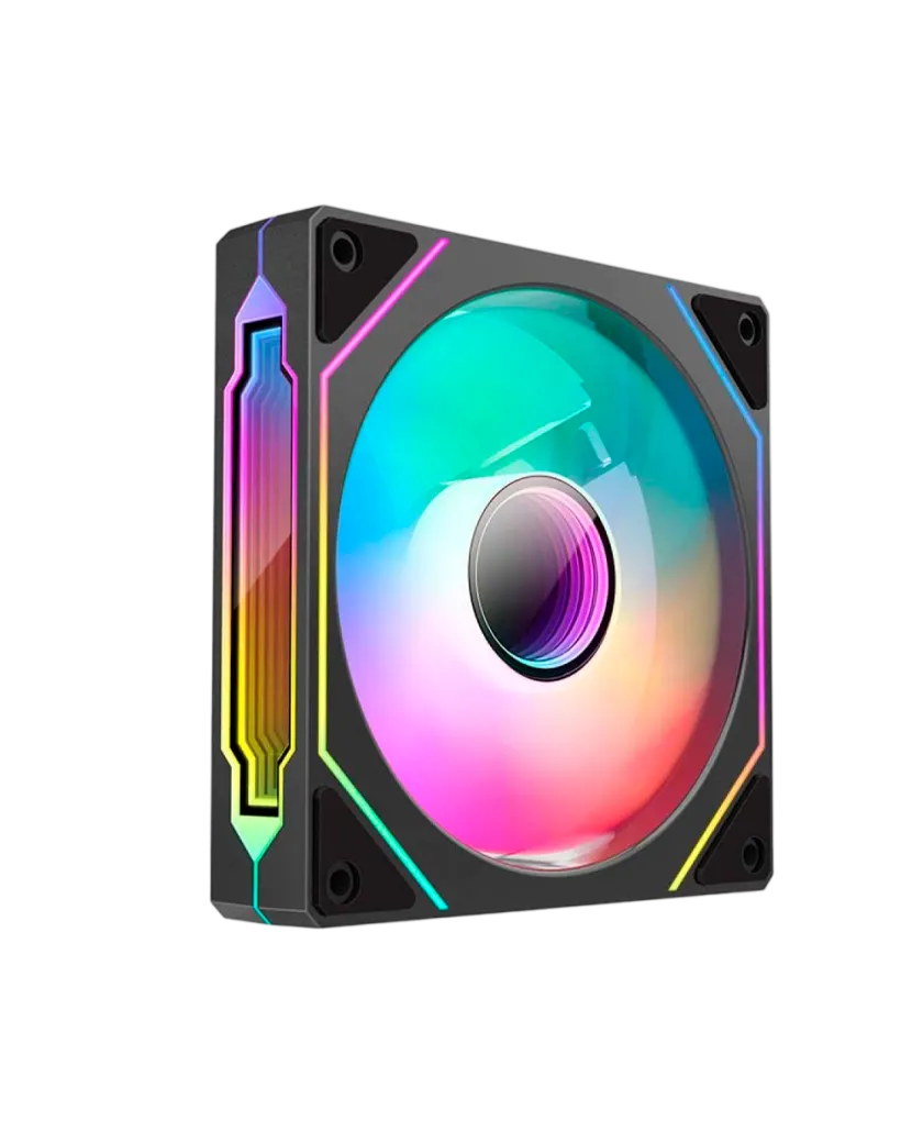 Кулер для кейса Huntkey GS120F Fantasy Reverse / Black